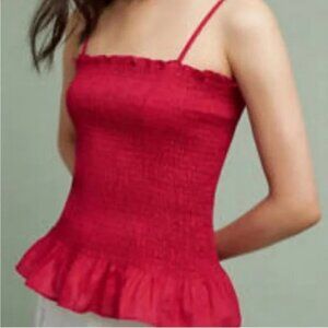 Anthropologie Maeve Echuca smocked top (New Small)
